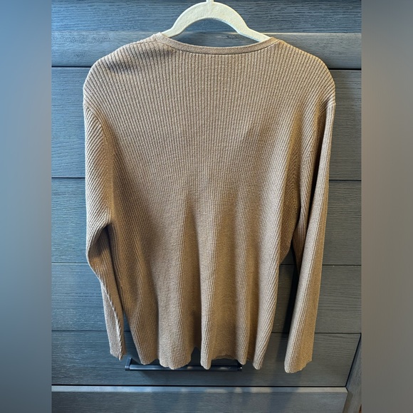 Villager by Liz Claiborne Company Acrylic V-Neck Button Down Cardigan Sweater - Picture 5 of 5